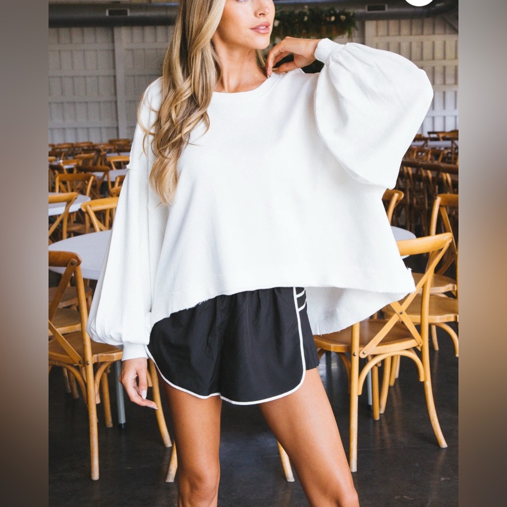 Free People movement Henley oversized top